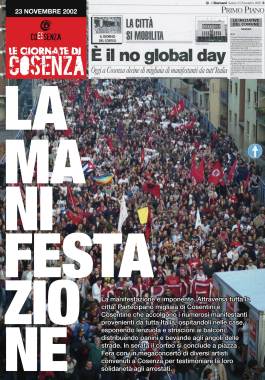 novembre 2002: LE GIORNATE DI COSENZA