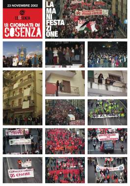 novembre 2002: LE GIORNATE DI COSENZA