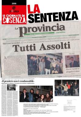 novembre 2002: LE GIORNATE DI COSENZA