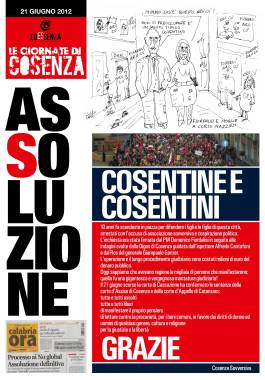 novembre 2002: LE GIORNATE DI COSENZA