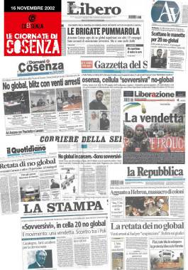 novembre 2002: LE GIORNATE DI COSENZA