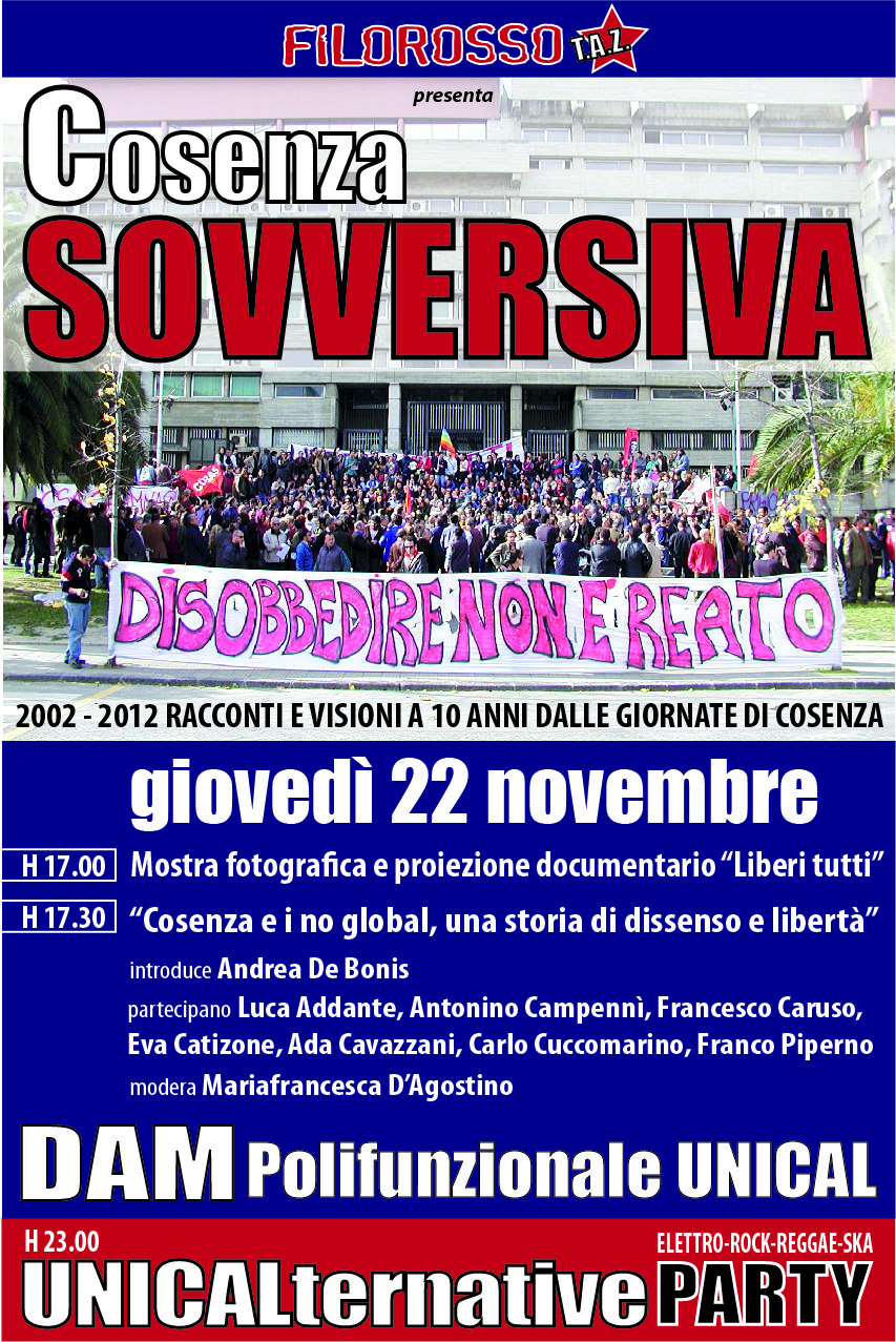 - Incontro, Cosenza Sovversiva